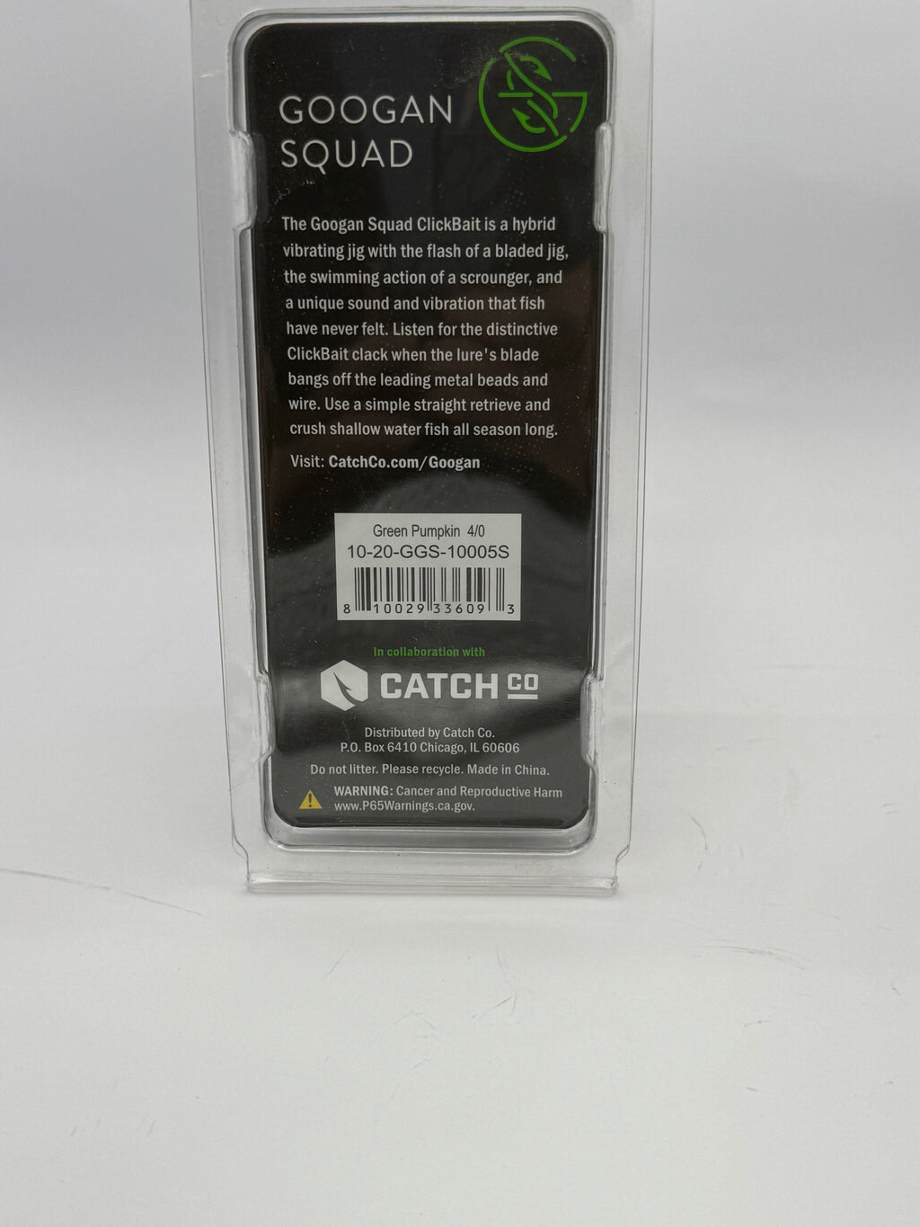 GOOGAN 3/8OZ CLICKBAIT VIBRATING JIG