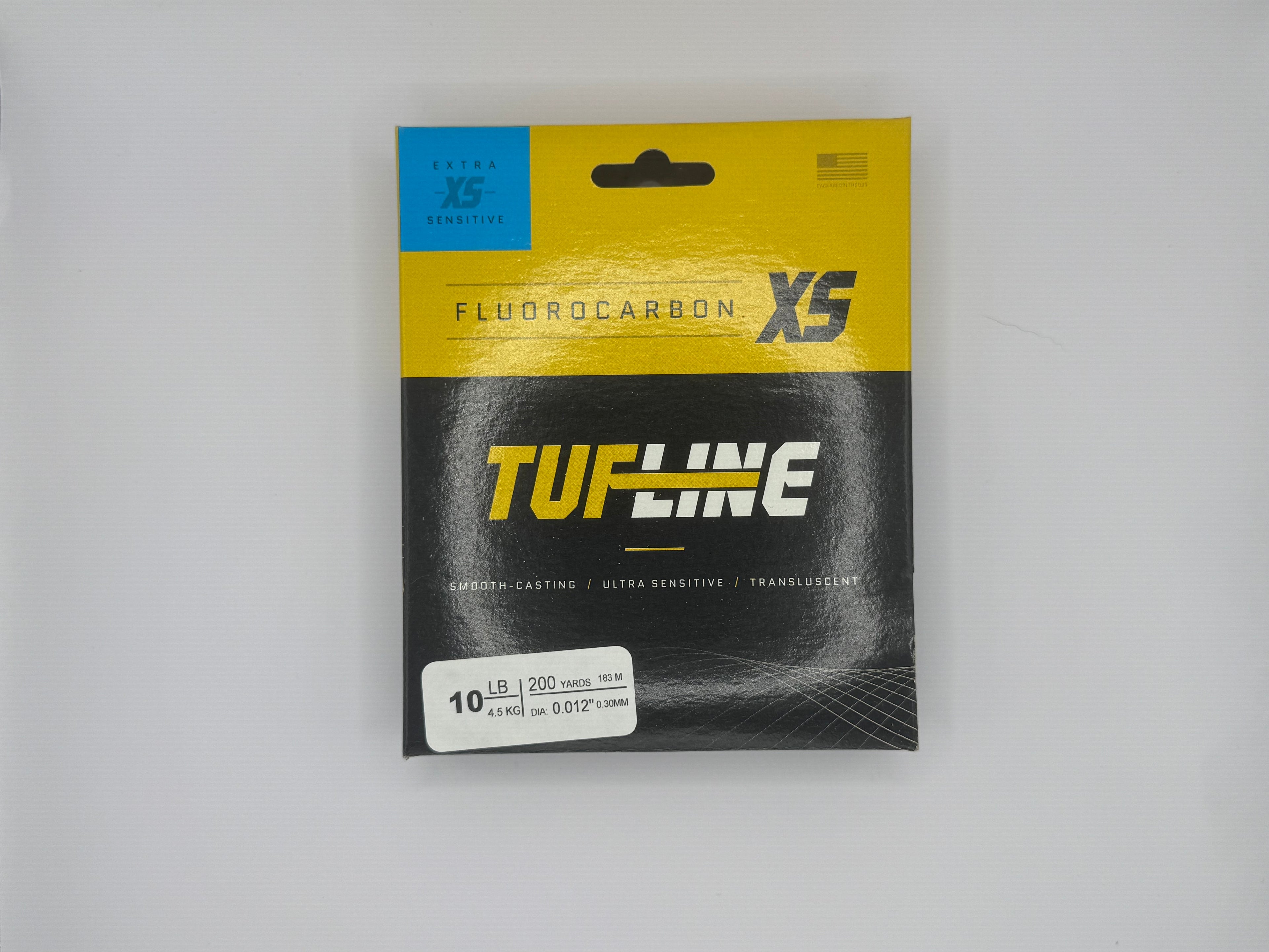 Tuf-Line XS Ultra Sensitive Flurocarbon Fishing Line 10LB 200 yd