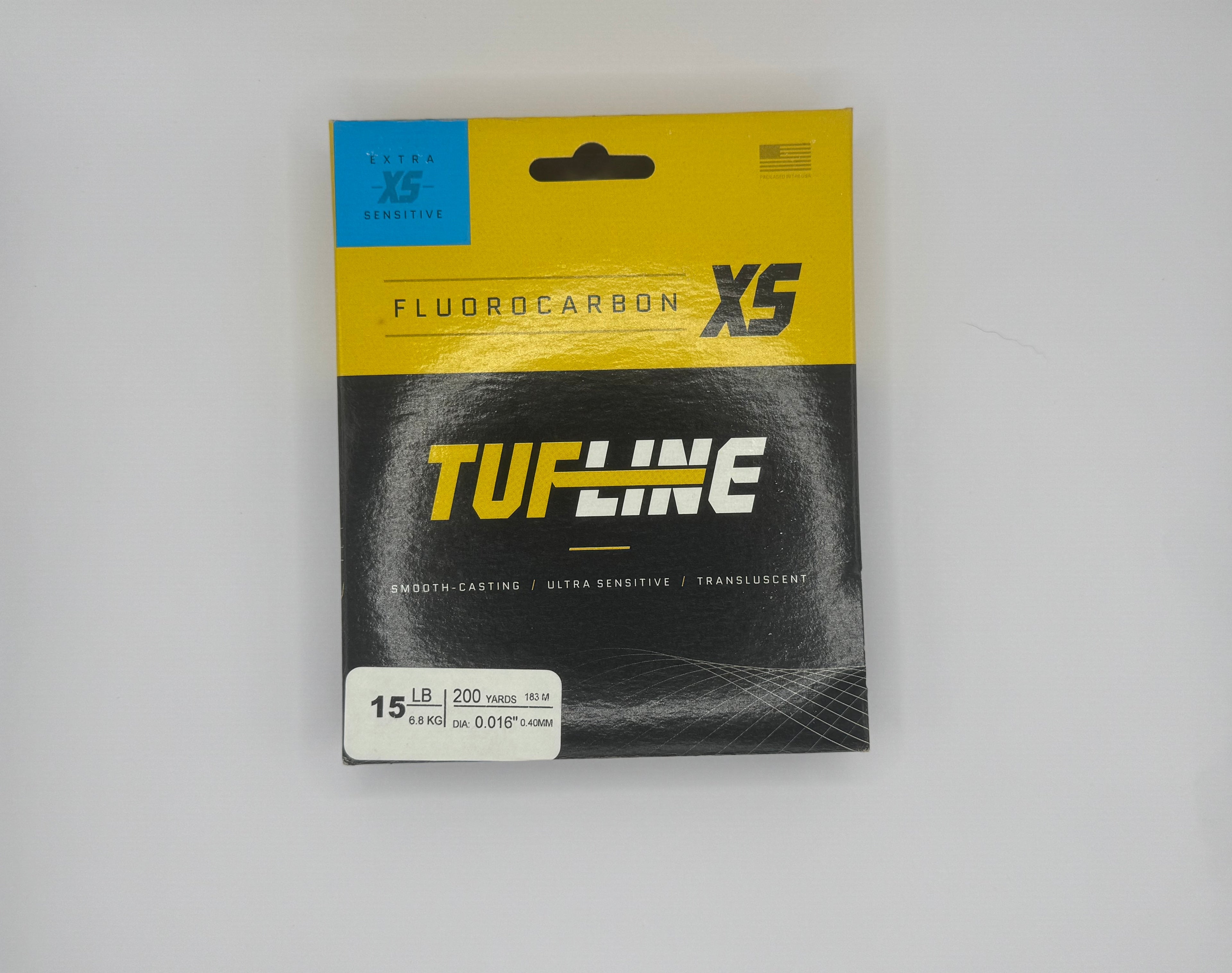 Tuf-Line XS Smooth Casting flurocarbon 15LB 200yd